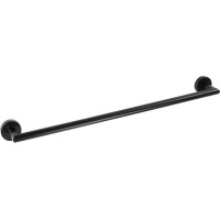 Sapho X-ROUND BLACK držiak uterákov 450x65mm, čierna XR402B