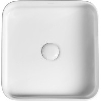Sapho Umývadlová výpusť 5/4“, click-clack, keramická zátka, biela WEH060