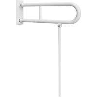 Sapho HANDICAP madlo sklopné s opornou nohou 600mm, biela XH521W