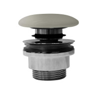 GSI GSI umývadlová výpusť 5/4“, click-clack, keramická zátka, creta mat PCS08