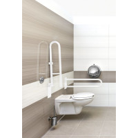 Sapho HANDICAP podperné madlo tvar U 813mm, biela XH540W