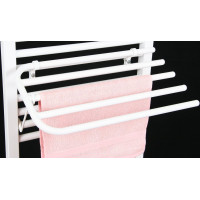 Aqualine Sušiak 4 uterákov na vykurovacie telesá, univerzálne upínanie, dĺžka 60cm, biela 25-03-SV460