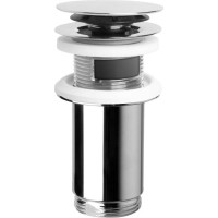 Omp Tea Umývadlová výpusť 5/4“, click-clack, veľká zátka, hr. max 80mm, chróm 7533.370.5