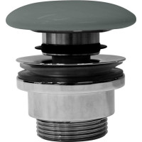 GSI GSI umývadlová výpusť 5/4“, click-clack, keramická zátka, agave mat PCS04