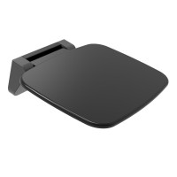 Polysan SAAP BLACK sklopné sedátko do sprchového kúta, 35x32, 8cm, čierna CW1220B Polysan SAAP BLACK sklopné sedátko do sprchového kúta, 35x32, 8cm, čierna CW1220B