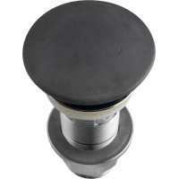 Sapho Umývadlová výpusť 5/4“, click-clack, betónová zátka, antracit FG916