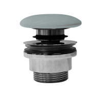 GSI GSI umývadlová výpusť 5/4“, click-clack, keramická zátka, ghiaccio mat PCS15