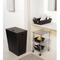 KOH-I-NOOR ECO PELLE kôš na bielizeň 47x60x30cm, hnedá 2463DB