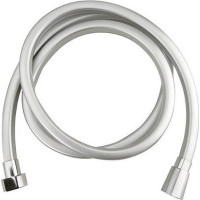 Sapho QUADROFLEX plastová sprchová hadica hranatá, 150cm, strieborná/chróm 1208-13