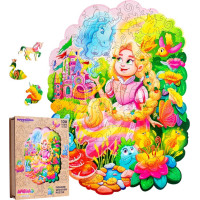WOODLIKA Drevené puzzle Princezná Amélie 120 dielikov