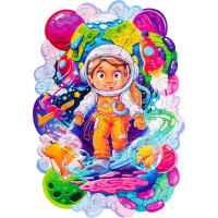 WOODLIKA Drevené puzzle Vesmírny dobrodruh 120 dielikov