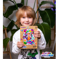 WOODLIKA Drevené puzzle Vesmírny dobrodruh 120 dielikov