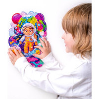 WOODLIKA Drevené puzzle Vesmírny dobrodruh 120 dielikov