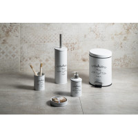 Aqualine NICEA WC kefa na postavenie, biela 7506