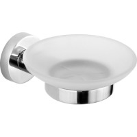 Aqualine SAMBA mydlenka, mliečne sklo, chróm SB102