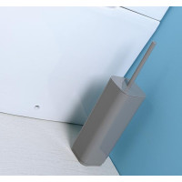 Gedy SEVENTY WC kefa na postavenie, šedá 633408
