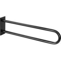 Sapho HANDICAP podperné madlo tvar U 813mm, čierna XH540B