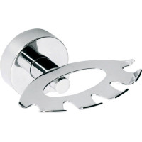 Sapho X-ROUND držiak kefiek, chróm XR901