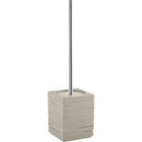 Gedy QUADROTTO WC kefa na postavenie, tortora QU3366
