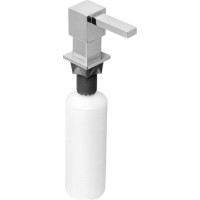 Sapho Zápustný dávkovač mydla, hranatý, chróm SP011