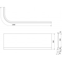 Polysan VIVA R 175 panel čelný 78319
