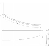 Polysan EVIA R 160 panel rohový 12813