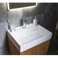 Gedy LOUNGE dávkovač mydla na postavenie, 280 ml, mliečne sklo, chróm 545513