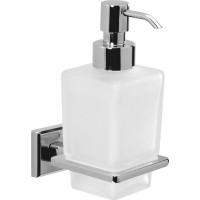 Gedy COLORADO dávkovač mydla, 230 ml, mliečne sklo, chróm 6981