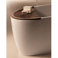 Kerasan AQUATECH teaková polica k vani 375001 375101