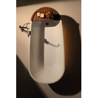 Kerasan AQUATECH teaková polica k vani 375001 375101