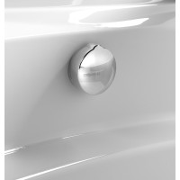 Polysan Vaňová súprava s bovdenom, dĺžka 1275mm, zátka 72mm, chróm 71683