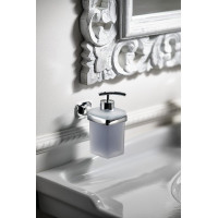 METAFORM AIDA dávkovač mydla 270 ml, mliečne sklo, chróm AI019