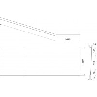 Polysan PROJEKTA R 160 panel čelný 21312