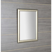 Sapho VALERIA zrkadlo v drevenom ráme 580x780mm, platina NL393