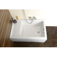 Polysan JAZZ sedacia vaňa 120x75x39cm, biela 72913