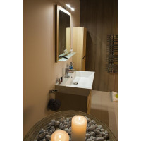 Sapho TREOS zrkadlo v ráme 750x500mm, čierna mat TS750-3535