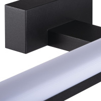 KANLUX ASTEN LED svietidlo 8W, 400x42x110mm, čierna mat 26683