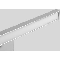 Aqualine SERAPA LED svietidlo, 9W, 230V, 600x40x100mm, hliník, chróm SA148