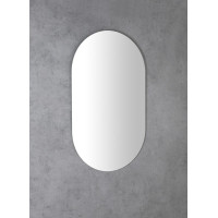 Aqualine Zrkadlo oválne 50x85cm, bez úchytu 22504