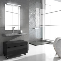 Sapho FELINA LED svietidlo, 10 W, 458x15x112 mm, chróm FE045