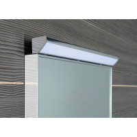 Aqualine BORA zrkadlo s LED osvetlením a vypínačom 400x600mm, chróm AL746