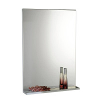 Aqualine BETA zrkadlo s policou 60x80x12cm 57397
