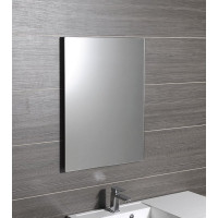 Sapho PLAIN zrkadlo 60x90cm, zaguľatené rohy, bez úchytu 1501-28