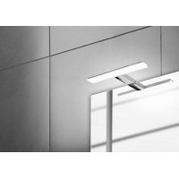 Sapho FELINA LED svietidlo, 8W, 308x15x112mm, chróm FE030