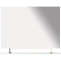 Sapho WEGA zrkadlo s policou 1000x800mm 60092