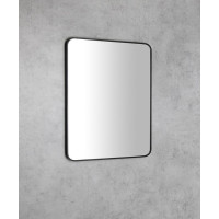 Sapho CONA zrkadlo v ráme 60x80cm, čierna NC260