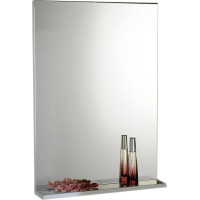 Aqualine BETA zrkadlo s policou 50x70x12cm 57396