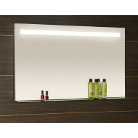 Sapho BRETO zrkadlo s LED osvetlením a policou 1000x608mm BT100