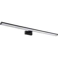 Sapho CHICAGO MAX LED svietidlo, 780x120x40mm, 15W, 230V, plast, čierna mat AU473
