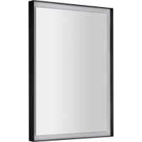 Sapho SORT zrkadlo s LED osvetlením 47x70cm, čierna mat ST047